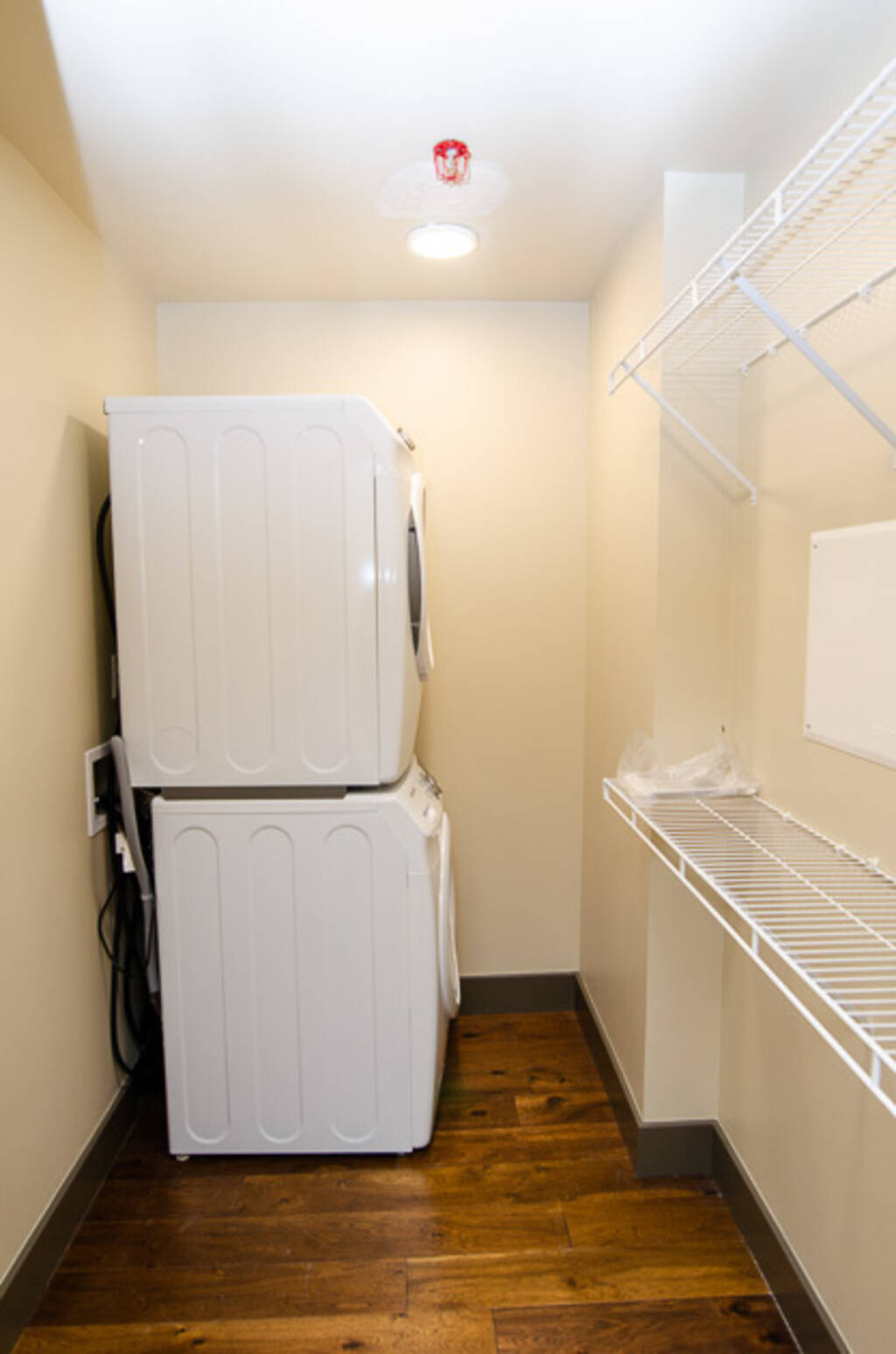 LOFT 3A LAUNDRY ROOM WITH STACKABLE WASHER AND DRYER 