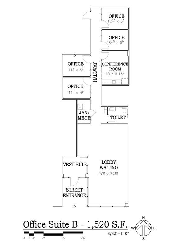 Office Suite B Floor Plan